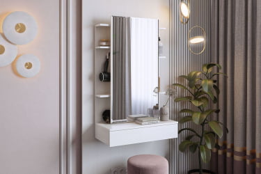 Трюмо Арина СТА-01 Белый рамух / STA-01