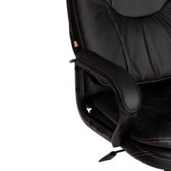 Кресло CОМФОРТ ЛТ (22) кож/зам, черный, 36-6 / COMFORT LT