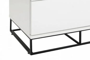 Комод 3 ящика CИТЙ 40095580х Белый / CITY 40095580h