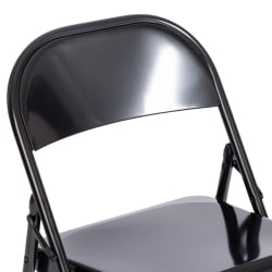 Стул ФОЛДЕР (мод. 3023(ИИ)) металлический, 46,5 кс 48 кс 75, (Блаcк) / FOLDER (mod. 3023(II)) x x (Black)