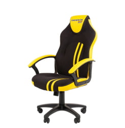 Кресло геймерское CХАИРМАН ДРАЙВ (ГАМЕ) 26 Новое (НЕВ) Черный-желтый / CHAIRMAN (GAME) (NEW)
