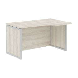 Стол письменный правый КСТЕН-КП КСКПCЕТ 149Х Р Сосна Эдмонт Серый / XTEN-QP XQPCET 149H R