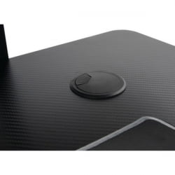 Стол для для компьютера (для геймеров) угловой (правый) c электроприводом ЕУРЕКА ЕРК-Л60Р-Б-ПРО-В1-ЕУ / c EUREKA ERK-L60R-B-PRO-V1-EU