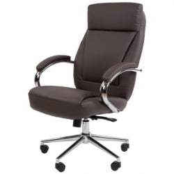 Кресло руководителя Чаирман 794 экокожа Коричневый / Chairman