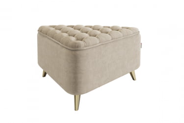 Пуф Трио 2 ПМ-002.2 капучино (велюр) / PM-002.2