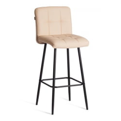 Барный стул Медео/Медео экокожа , бежевый, 45х56х113 см / Medeo/Медео