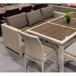 Плетеный диван С65Б-В85 Латте / S65B-W85 Latte