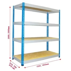 Стеллаж для склада МКФ 18504-2,0