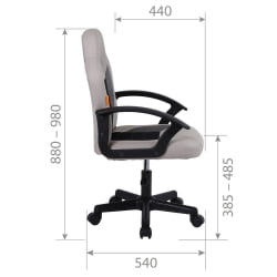 Детский стул CХАИРМАН КИДС 111 Красный-черный / CHAIRMAN KIDS