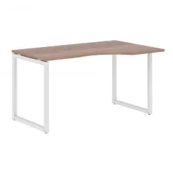 Угловой компьютерный стол КСТЕН-К КСКCЕТ 149 Р Дуб Сонома Белый / XTEN-Q XQCET R