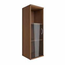 Шкаф средний узкий левый Рива А.СУ-2.2 Л Орех Гварнери / Riva