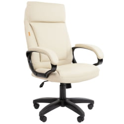Кресло руководителя CХАИРМАН 794 ЛТ (ЛТ) экокожа Бежевый / CHAIRMAN (LT)