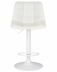 Барный стул ДОБРИН ТАИЛОР ВХИТЕ Белый ПУ / DOBRIN TAILOR WHITE PU
