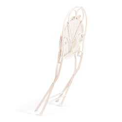 Стул Лове Чаир (ПЛ08-11140) стальной сплав, античный белый, 40х47,5х94 см / Love Chair (PL08-11140)