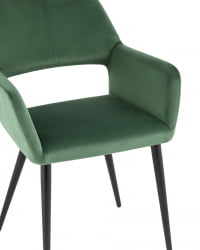 Стул Денди велюр Зеленый