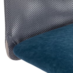 Кресло СТАРТ флок/ткань, синий/серый, 32/В-12 / START 32/W-12