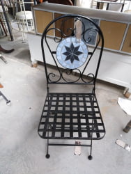 Кресло Сеcрет Де Маисон МАДЖОР ( мод. М-14530 ) металл/кожа буйвола, 65*58*75, коричневый / Secret De Maison MAJOR mod. M-14530