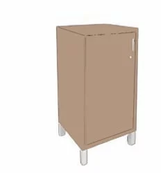 Стеллаж дверь ДСП с замком В411.3 З/Р Венге магия / Z/R