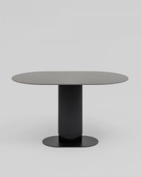 Стол обеденный Мйстерй 130х80 см черный керамика / Mystery