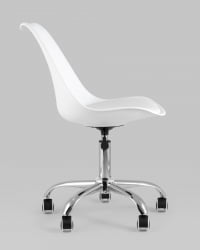 Стул офисный БЛОК СН пластиковый белый / BLOK SN