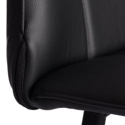 Барный стул Бари/Бари экокожа , черный, 45х56х110 см / Bari/Бари