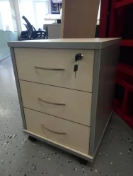 Тумба подкатная ИМАГО ТМ-3.А Клен Металлик / IMAGO