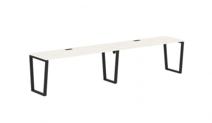 Бенч-система ЕДИС ЕВВСТ 3567 Ясень Траун Черный / EDIS EVWST