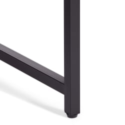 Письменный стол с полками ВД-15 бурнт / WD-15 burnt