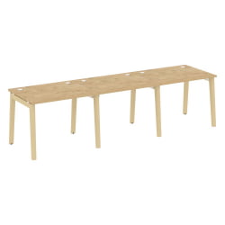 Рабочая станция ОНИКС ВООД ОВ.РС-3.1.8 Тиквуд Светлый/Светлый / ONIX WOOD OW.RS-3.1.8