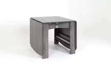 Раскладной стол Оригами Ясень черный