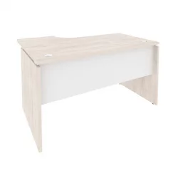 Стол эргономичный правый ОНИКС О.СА-2Р Денвер Светлый/Белый / ONIX O.SA-2R