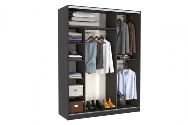 Шкаф-купе Бассо 7-600 07 СК-01Б18 венге / SK-01B18