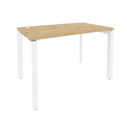 Стол рабочий на П-образном м/к ОНИКС O.MP-SP-2.7 Тиквуд Светлый/Белый / ONIX
