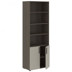 Шкаф с 1 комплектом глухих малых дверей ВЕЛИОН ВХCС 80.5 Аметист Дуб Сильвер / VELION VHCS