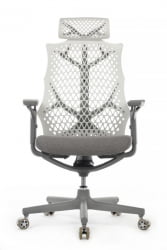 Кресло Его А644 Белый/Серый / Ego A644