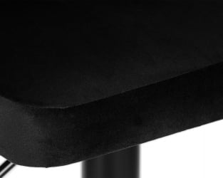 Стул барный ДОБРИН ДЖОСЕПХ БЛАCК (черный велюр (МДЖ9-101)) / DOBRIN JOSEPH BLACK (MJ9-101))