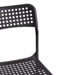 Металлический стул АДДЕ (мод. C-049) металл/пластик, 39 х 49 х 78 см, Блаcк (черный) / ADDE (mod. C-049) Black