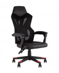 Кресло спортивное ТопЧаирс Айронхайд Красный / TopChairs