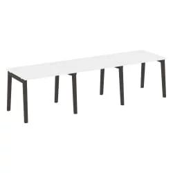 Рабочая станция ОНИКС ВООД ОВ.РС-3.1.8 Белый Бриллиант/Темный / ONIX WOOD OW.RS-3.1.8