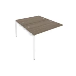 Проходной наборный элемент рабочей станции Метал Сйстем Б.ПРС-СП-2.2 Вяз/Белый / Metal System