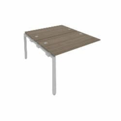 Проходной наборный элемент рабочей станции Метал Сйстем Б.ПРС-СП-2.2 Вяз/Серый / Metal System