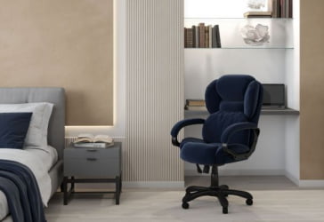 Кресло руководителя CХАИРМАН ДОМ (Хоме) 434 Синий / CHAIRMAN (Home)