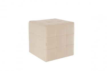 Пуф Рубик ПМ-003.1 крем (экокожа) / PM-003.1