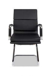 Кресло для посетителей Коллеге CЛГ-630 ЛКСХ-C Блаcк / College CLG-630 LXH-C Black