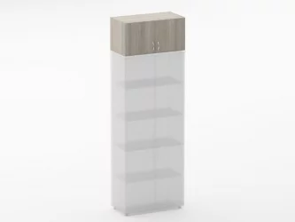 Антресоль Твин 16.13.131 Дуб Сантана светлый / Twin