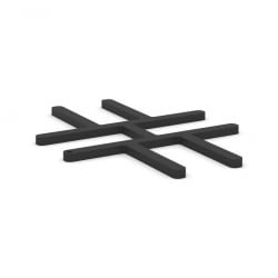 Соединитель Х-образный (1 шт.) CОНCЕПТ CН.С-КСО Черный / CONCEPT CN.S-XO