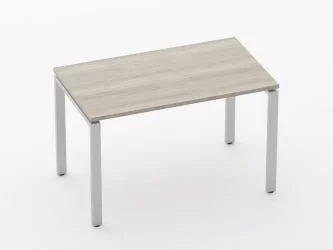 Стол прямой Дека П-обр. каркас 7.06.12  Дуб Сантана светлый / Deka