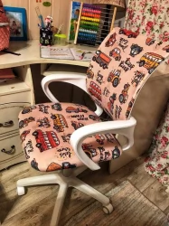 Детский стул CХАИРМАН КИДС 103 Автобусы / CHAIRMAN KIDS