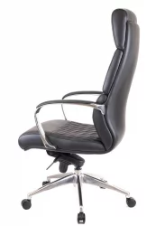 Кресло для руководителя Еверпроф Пресидент Кожа Черный / Everprof President