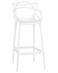 Стул барный ДОБРИН МАСТЕРС БАР Белый В-02 / DOBRIN MASTERS BAR W-02